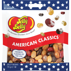 Солодощі - Желейні цукерки Jelly Belly American Classics Bag (071570014025) Солодощі - Желейні цукерки Jelly Belly American Classics Bag (071570014025)
