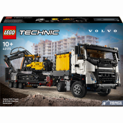Конструктори LEGO - Конструктор LEGO Technic Вантажівка Volvo FMX і Електричний екскаватор EC230 (42175) Конструктори LEGO - Конструктор LEGO Technic Вантажівка Volvo FMX і Електричний екскаватор EC230 (42175)