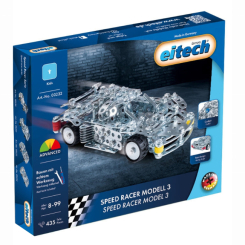 Конструктори з унікальними деталями - Конструктор Eitech Швидкісний гонщик 3 435 деталей (С232) Конструктори з унікальними деталями - Конструктор Eitech Швидкісний гонщик 3 435 деталей (С232)