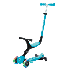 Самокати - Самокат Globber Go up active lights 360 аква (749-300) Самокати - Самокат Globber Go up active lights 360 аква (749-300)