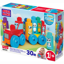 Блокові конструктори - Конструктор Mega Bloks Трактор з тваринками 30 деталей (JKG33) Блокові конструктори - Конструктор Mega Bloks Трактор з тваринками 30 деталей (JKG33)