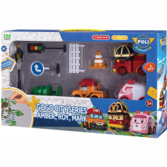 Трансформери - Ігровий набір Robocar Poli GoGo Міська серія (ZR-913) Трансформери - Ігровий набір Robocar Poli GoGo Міська серія (ZR-913)