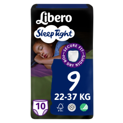 Підгузки - Підгузки-трусики Libero Sleep Tight 9 22-37 кг 10 шт (7322541180786) Підгузки - Підгузки-трусики Libero Sleep Tight 9 22-37 кг 10 шт (7322541180786)