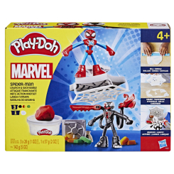 Набори для ліплення - Набір для творчості Play-Doh Marvel Спайдер-Мен (F9827) Набори для ліплення - Набір для творчості Play-Doh Marvel Спайдер-Мен (F9827)