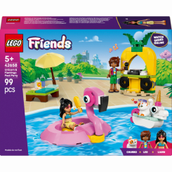 Конструктори LEGO - Конструктор LEGO Friends Вечірка єдинорога та фламінго біля басейну (42658) Конструктори LEGO - Конструктор LEGO Friends Вечірка єдинорога та фламінго біля басейну (42658)