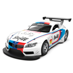 Автомоделі - Автомодель TechnoDrive BMW Z4 GT3 білий (250255) Автомоделі - Автомодель TechnoDrive BMW Z4 GT3 білий (250255)