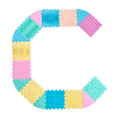 Розвивальні килимки - Масажний килимок Ortek Пазли 10 елементів + 6 секторів пастель (4820264131397) Розвивальні килимки - Масажний килимок Ortek Пазли 10 елементів + 6 секторів пастель (4820264131397)