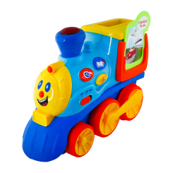 Залізниці та потяги - Інтерактивна іграшка Kiddi Smart Потяг смарті (4231T-KS) Залізниці та потяги - Інтерактивна іграшка Kiddi Smart Потяг смарті (4231T-KS)