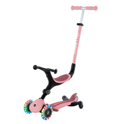 Самокати - Самокат Globber Go up active lights 360 пастельно-рожевий (749-310) Самокати - Самокат Globber Go up active lights 360 пастельно-рожевий (749-310)