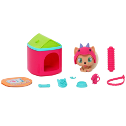 Фігурки тварин - Ігровий набір QT Puppies Цуценя Белла (451000-3) Фігурки тварин - Ігровий набір QT Puppies Цуценя Белла (451000-3)