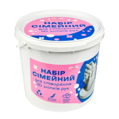 Набори для творчості - Набір для творчості Strateg Набір сімейний для створення 3D зліпків рук (4823113890322) Набори для творчості - Набір для творчості Strateg Набір сімейний для створення 3D зліпків рук (4823113890322)