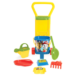 Набори для пісочниці - Набір для піску WADER Візок Щенячий патруль (81170) Набори для пісочниці - Набір для піску WADER Візок Щенячий патруль (81170)