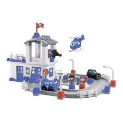 Конструктори з унікальними деталями - Конструктор Ecoiffier Abrick Поліцейський відділок з охоронною вежею 77 елементів (003025) Конструктори з унікальними деталями - Конструктор Ecoiffier Abrick Поліцейський відділок з охоронною вежею 77 елементів (003025)