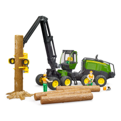 Транспорт і спецтехніка - Ігровий набір Bruder Харвестер John Deere 1270G з 1 колодою (02135) Транспорт і спецтехніка - Ігровий набір Bruder Харвестер John Deere 1270G з 1 колодою (02135)