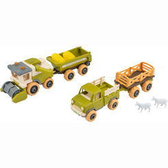 Транспорт і спецтехніка - Ігровий набір Otamanko Веселий хутір Комбайн, вантажівка і вівці (532.01.67) Транспорт і спецтехніка - Ігровий набір Otamanko Веселий хутір Комбайн, вантажівка і вівці (532.01.67)