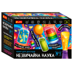 Наукові ігри, фокуси та досліди - Набір для дослідів Ranok Creative Незвичайна наука 1 (10114155У) Наукові ігри, фокуси та досліди - Набір для дослідів Ranok Creative Незвичайна наука 1 (10114155У)