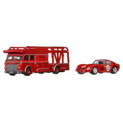 Автомоделі - Набір автомоделей Hot Wheels Car culture Team Transport Fiat 642 RN2 Bartoletti і Ferrari 250 GTO (FLF56/JBM37) Автомоделі - Набір автомоделей Hot Wheels Car culture Team Transport Fiat 642 RN2 Bartoletti і Ferrari 250 GTO (FLF56/JBM37)