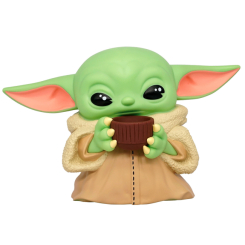 Фігурки персонажів - Скарбничка Monogram Мандалорець Ґроґу з чашкою (28924) Фігурки персонажів - Скарбничка Monogram Мандалорець Ґроґу з чашкою (28924)