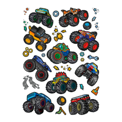 Косметика - Набір тату для тіла Arley Sign Монстртраки (1617) Косметика - Набір тату для тіла Arley Sign Монстртраки (1617)