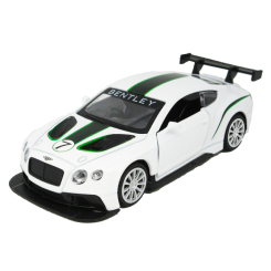Автомоделі - Автомодель TechnoDrive Bentley Continental GT3 білий (250258) Автомоделі - Автомодель TechnoDrive Bentley Continental GT3 білий (250258)