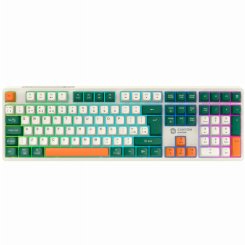 Клавіатура і миші - Клавіатура бездротова Canyon Shadder GKW-11 RGB Silent UA Wireless/Bluetooth/USB White (CND-SKBW11) Клавіатура і миші - Клавіатура бездротова Canyon Shadder GKW-11 RGB Silent UA Wireless/Bluetooth/USB White (CND-SKBW11)