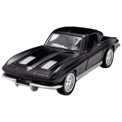Автомоделі - Автомодель TechnoDrive Chevrolet Corvette Split Window 1963 матовий чорний (250411U) Автомоделі - Автомодель TechnoDrive Chevrolet Corvette Split Window 1963 матовий чорний (250411U)