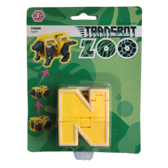 Трансформери - Іграшка-трансформер Transbot Lingva zoo Тигр (T15507/1/T15507/1-14) Трансформери - Іграшка-трансформер Transbot Lingva zoo Тигр (T15507/1/T15507/1-14)