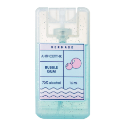 Антисептики і маски - Антисептик-спрей для рук Mermade Bubble Gum 16 мл (MRA0013S) Антисептики і маски - Антисептик-спрей для рук Mermade Bubble Gum 16 мл (MRA0013S)