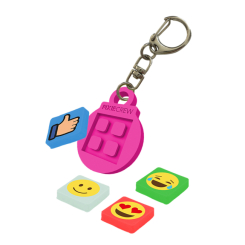 Брелоки - Брелок Pixie Crew Смайлики рожевий (PXX-05-15) (0702811691889) Брелоки - Брелок Pixie Crew Смайлики рожевий (PXX-05-15) (0702811691889)