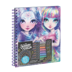 Товари для малювання - Набір для творчості Nebulous stars Розмальовка Айседора чорні аркуші (11136) Товари для малювання - Набір для творчості Nebulous stars Розмальовка Айседора чорні аркуші (11136)