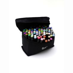 Канцтовари - Набір маркерів Brushme 80 кольорів (MPTT80) Канцтовари - Набір маркерів Brushme 80 кольорів (MPTT80)