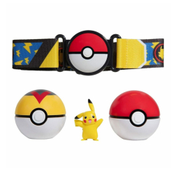 Фігурки персонажів - Ігровий набір Pokemon W14 Пояс з покеболами Пікачу (PKW3162) Фігурки персонажів - Ігровий набір Pokemon W14 Пояс з покеболами Пікачу (PKW3162)