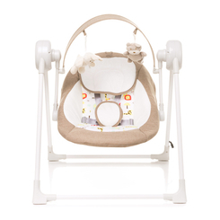 Крісла-качалки - Крісло-гойдалка 4Baby Swing бежева (4SG04) Крісла-качалки - Крісло-гойдалка 4Baby Swing бежева (4SG04)