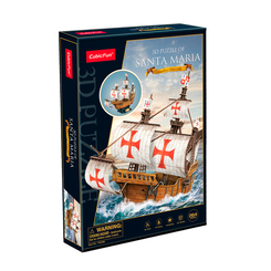 3D-пазли - Тривимірний пазл CubicFun Корабель Санта-Марія (T4038h) 3D-пазли - Тривимірний пазл CubicFun Корабель Санта-Марія (T4038h)