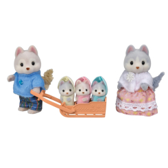 Фігурки тварин - Ігровий набір Sylvanian Families Сім'я Хаскі (5636) (5054131056363) Фігурки тварин - Ігровий набір Sylvanian Families Сім'я Хаскі (5636) (5054131056363)