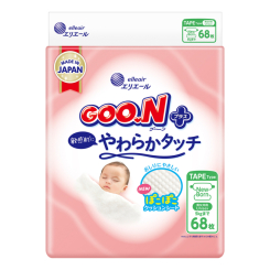 Підгузки - Підгузки Goo.N Plus NB 68 шт (21001495) Підгузки - Підгузки Goo.N Plus NB 68 шт (21001495)