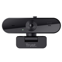 Блогерство і стрімінг - Вебкамера Trust Taxon ECO 2K QHD 30 fps auto focus чорний (24732_TRUST) Блогерство і стрімінг - Вебкамера Trust Taxon ECO 2K QHD 30 fps auto focus чорний (24732_TRUST)