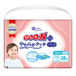 Підгузки - Трусики-підгузки Goo.N Plus ХXL 28 штук (21001513) Підгузки - Трусики-підгузки Goo.N Plus ХXL 28 штук (21001513)