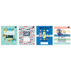 Канцтовари - Зошит Interdruk Boys в лінію 12 аркушів в асортименті (278951) Канцтовари - Зошит Interdruk Boys в лінію 12 аркушів в асортименті (278951)