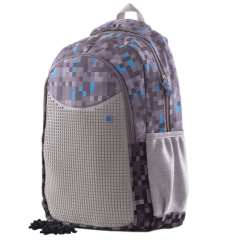 Рюкзаки та сумки - Рюкзак Pixie Crew Minecraft з пікселями сірий (PXB-16-68) Рюкзаки та сумки - Рюкзак Pixie Crew Minecraft з пікселями сірий (PXB-16-68)