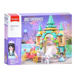 Конструктори з унікальними деталями - Конструктор Sluban Замок 288 деталей (M38-B1283) Конструктори з унікальними деталями - Конструктор Sluban Замок 288 деталей (M38-B1283)