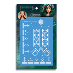 Косметика - Набір тату для тіла Tattooshka Мавка Руни (4825800011003) Косметика - Набір тату для тіла Tattooshka Мавка Руни (4825800011003)