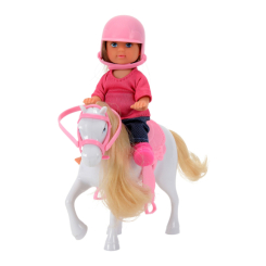 Ляльки - Набір Steffi & Evi love Еві і біла поні (5737464-3) Ляльки - Набір Steffi & Evi love Еві і біла поні (5737464-3)