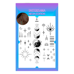 Косметика - Набір тату для тіла Tattooshka Night show неонові (LB-166) Косметика - Набір тату для тіла Tattooshka Night show неонові (LB-166)
