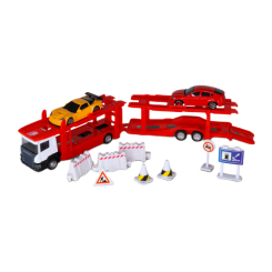 Транспорт і спецтехніка - Ігровий набір TechnoDrive Автоперевізник Scania 2 машини, аксесуари (250415U) Транспорт і спецтехніка - Ігровий набір TechnoDrive Автоперевізник Scania 2 машини, аксесуари (250415U)