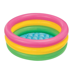 Для пляжу і плавання - Басейн надувний INTEX Веселка маленький (57107) Для пляжу і плавання - Басейн надувний INTEX Веселка маленький (57107)