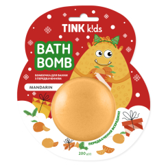Косметика - Бомбочка для ванни Tink kids Mandarin з передбаченням (4823109412583) Косметика - Бомбочка для ванни Tink kids Mandarin з передбаченням (4823109412583)