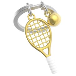 Брелоки - Брелок Metalmorphose Tennis Racket and tennis ball (8000020943851) Брелоки - Брелок Metalmorphose Tennis Racket and tennis ball (8000020943851)
