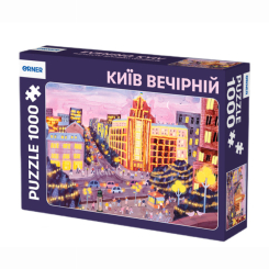 Пазли - Пазл Orner Київ вечірній 1000 елементів (orner-2105) Пазли - Пазл Orner Київ вечірній 1000 елементів (orner-2105)