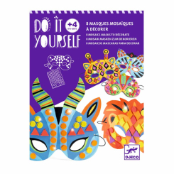 Мозаїка - Набір масок Djeco Зроби сам Тварини з мозаїкою (DJ07900) Мозаїка - Набір масок Djeco Зроби сам Тварини з мозаїкою (DJ07900)